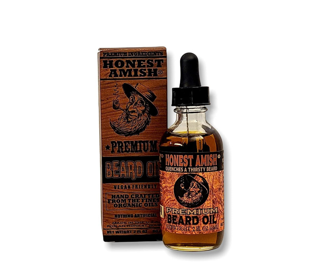 Honest Amish - Premium Beard Oil - 2 Ounce - Studio Beard