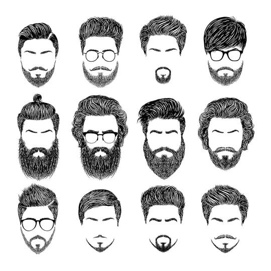 Beard Trimming Scissors Set, Grooming Scissors for Men - Studio Beard