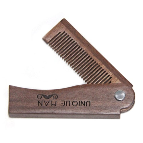Unique Man Wooden Comb