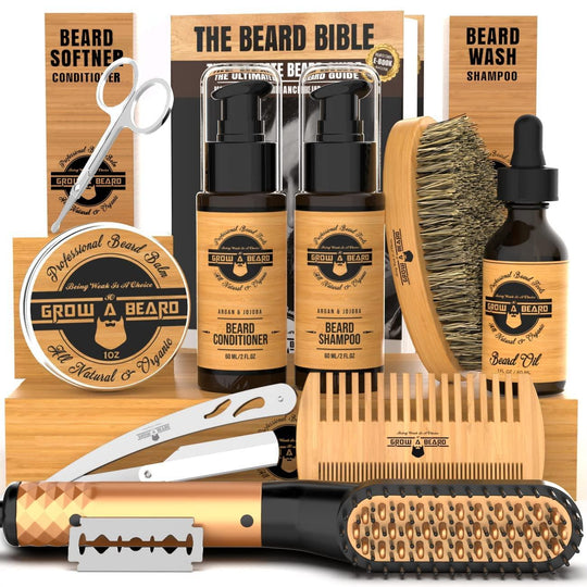 Beard Straightener Grooming Kit for Men - Studio Beard