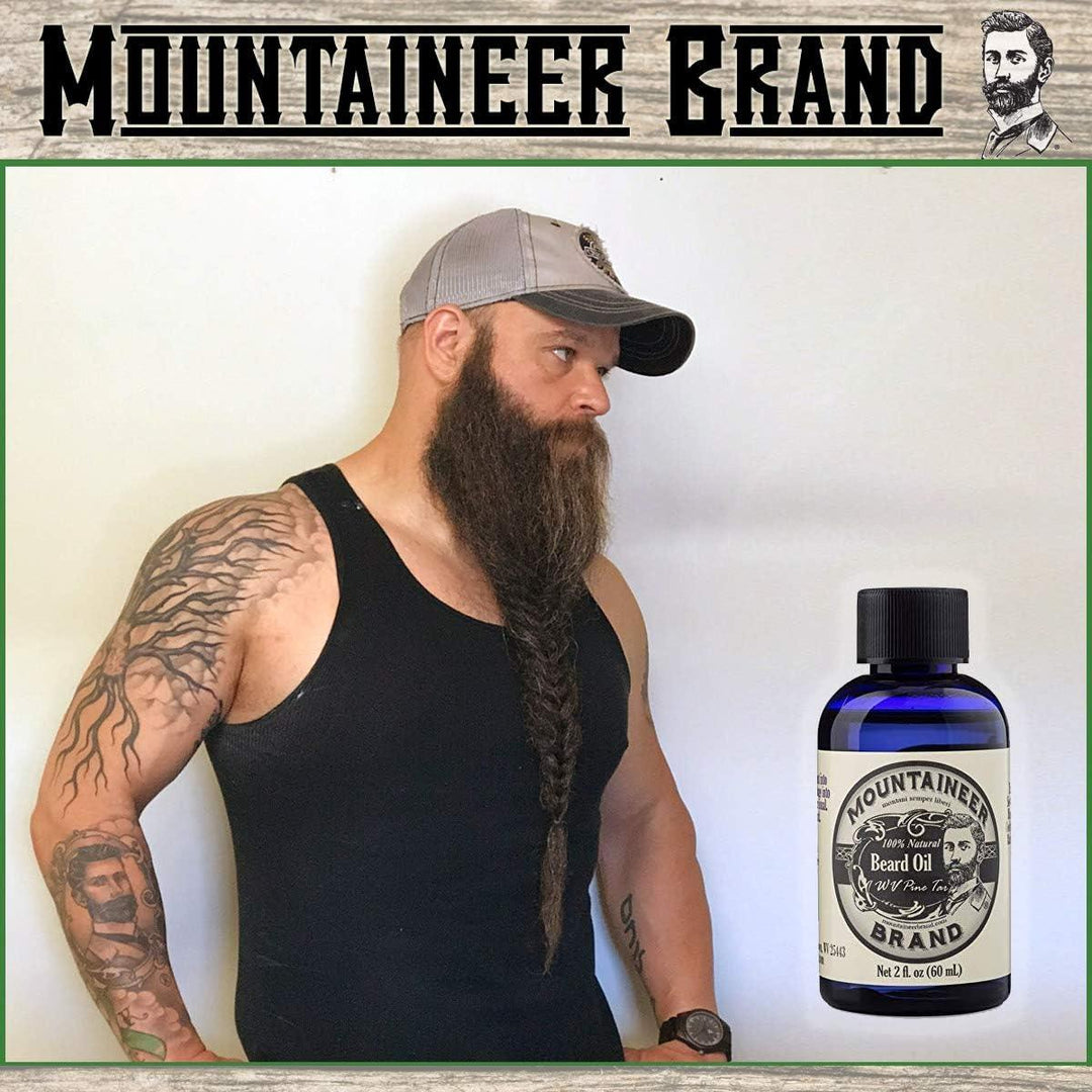 Mountaineer Brand Beard Oil - WV Pine Tar Scent - Studio Beard