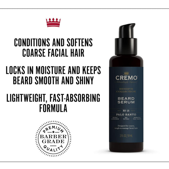 Cremo Beard Serum, Palo Santo Reserve Collection - Studio Beard