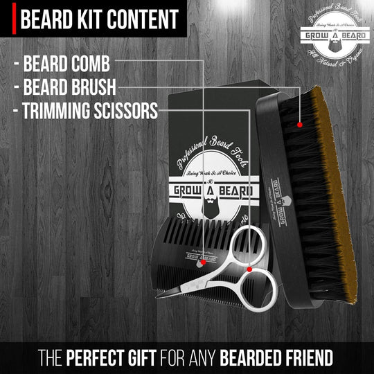 Beard Straightener Grooming Kit for Men - Studio Beard